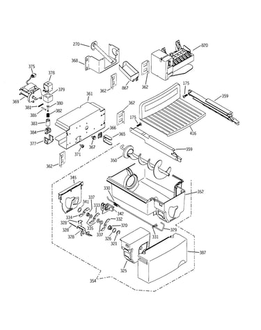 Ice maker & dispenser