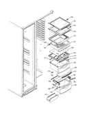 Fresh food shelves