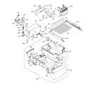 GE GSS25TGMFCC ice maker & dispenser diagram