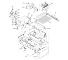 GE PCG23NJMFFBB ice maker & dispenser diagram