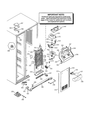 Freezer section