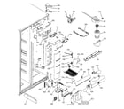 GE PSS25SGNABS fresh food section diagram