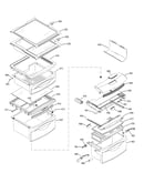 Fresh food shelves