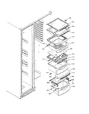 Fresh food shelves