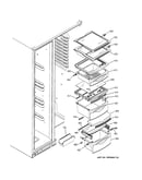 Fresh food shelves