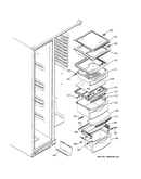 Fresh food shelves