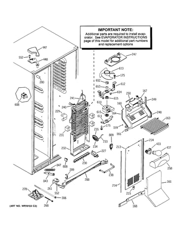Freezer section