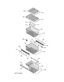 Freezer shelves