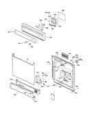 Escutcheon & door assembly
