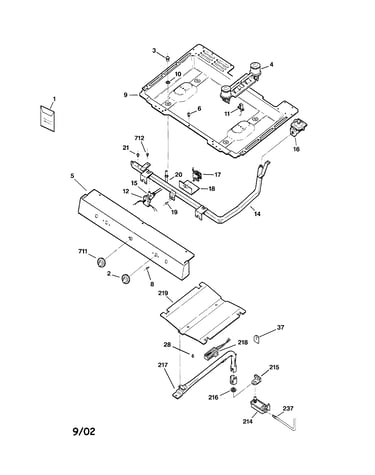 Gas & burner parts