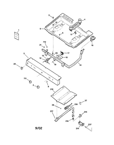 Gas & burner parts