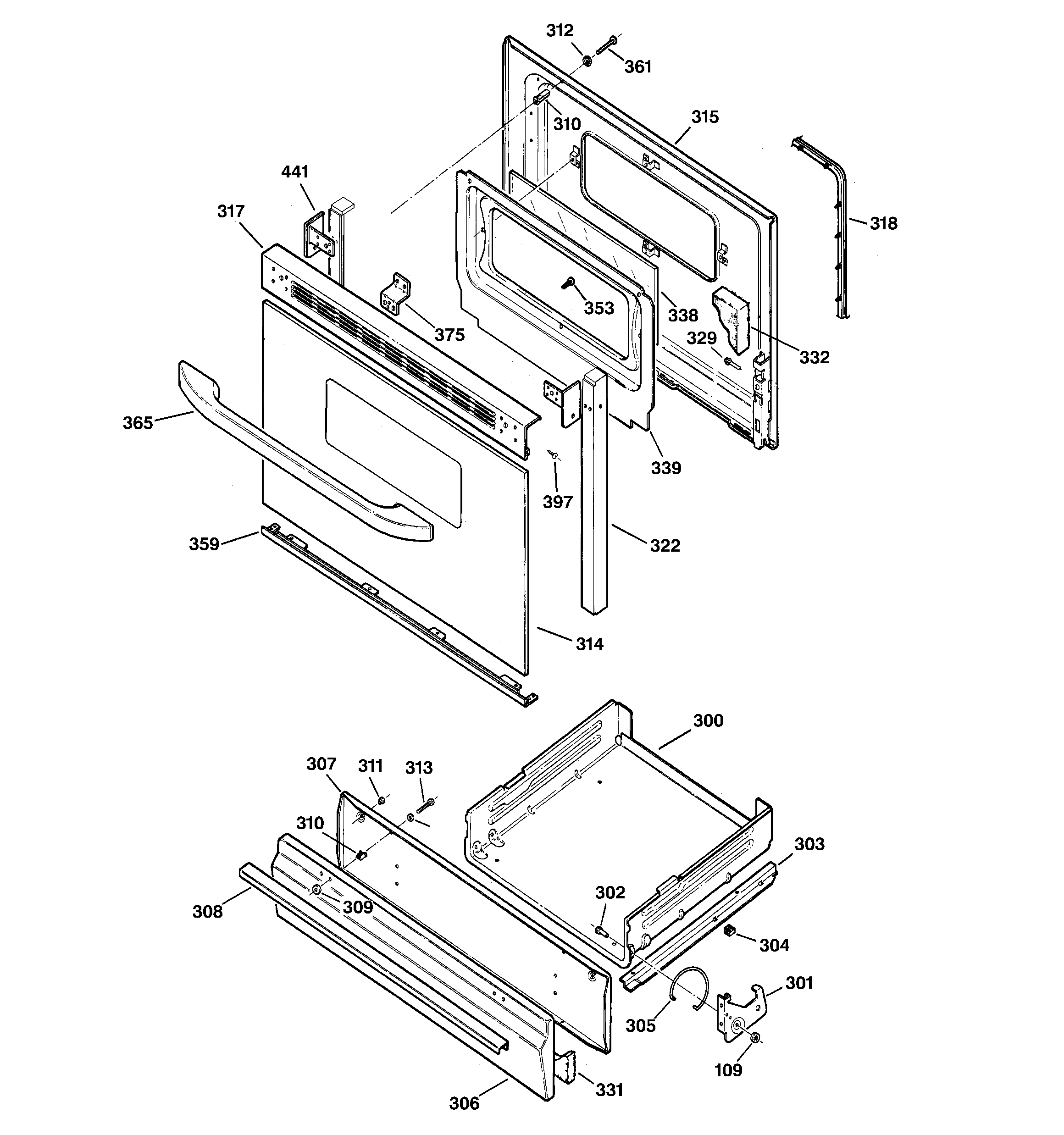Door & drawer parts