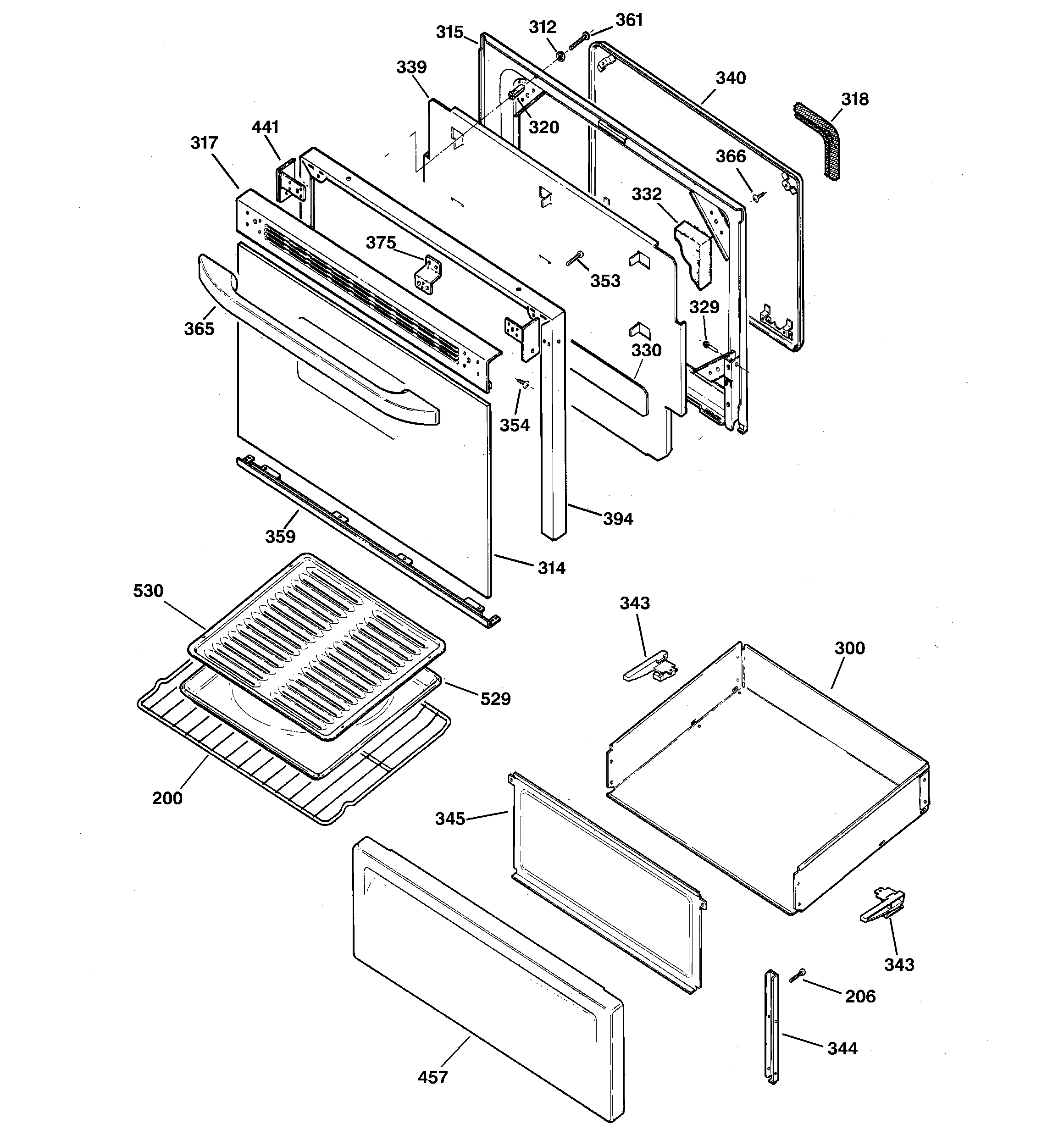 Door & drawer parts