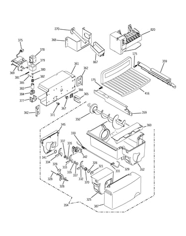 Ice maker & dispenser