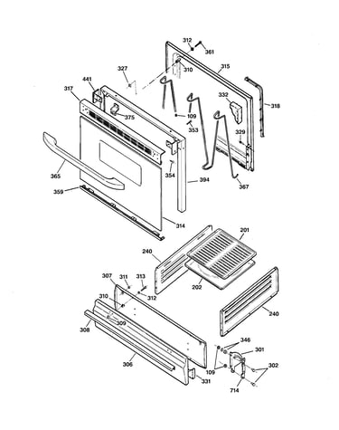 Door & drawer parts