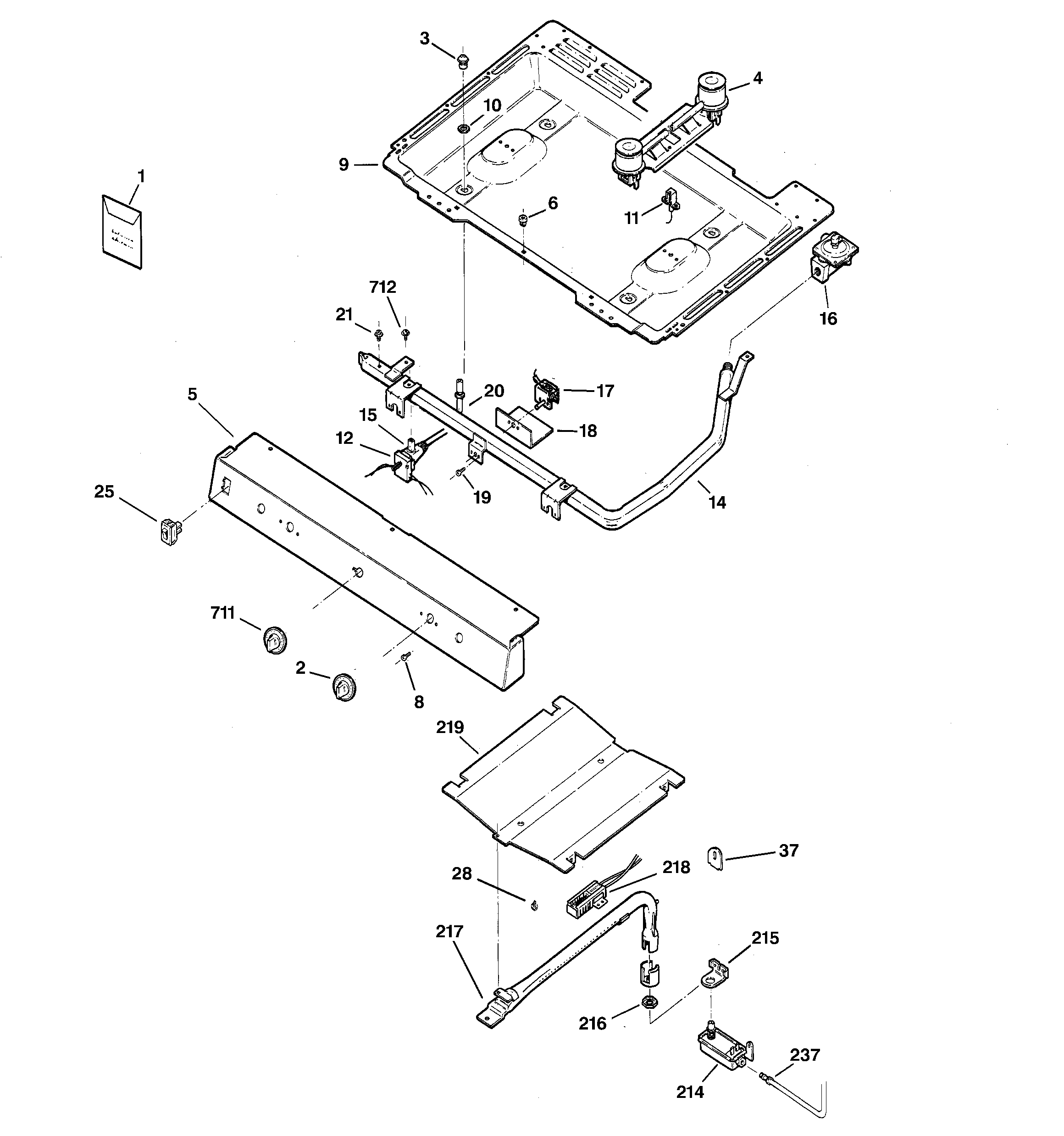 Gas & burner parts