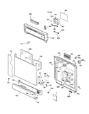 Escutcheon & door assembly