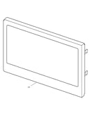 Microwave door
