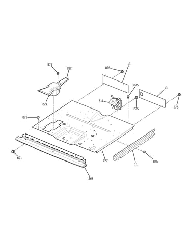 Center spacer