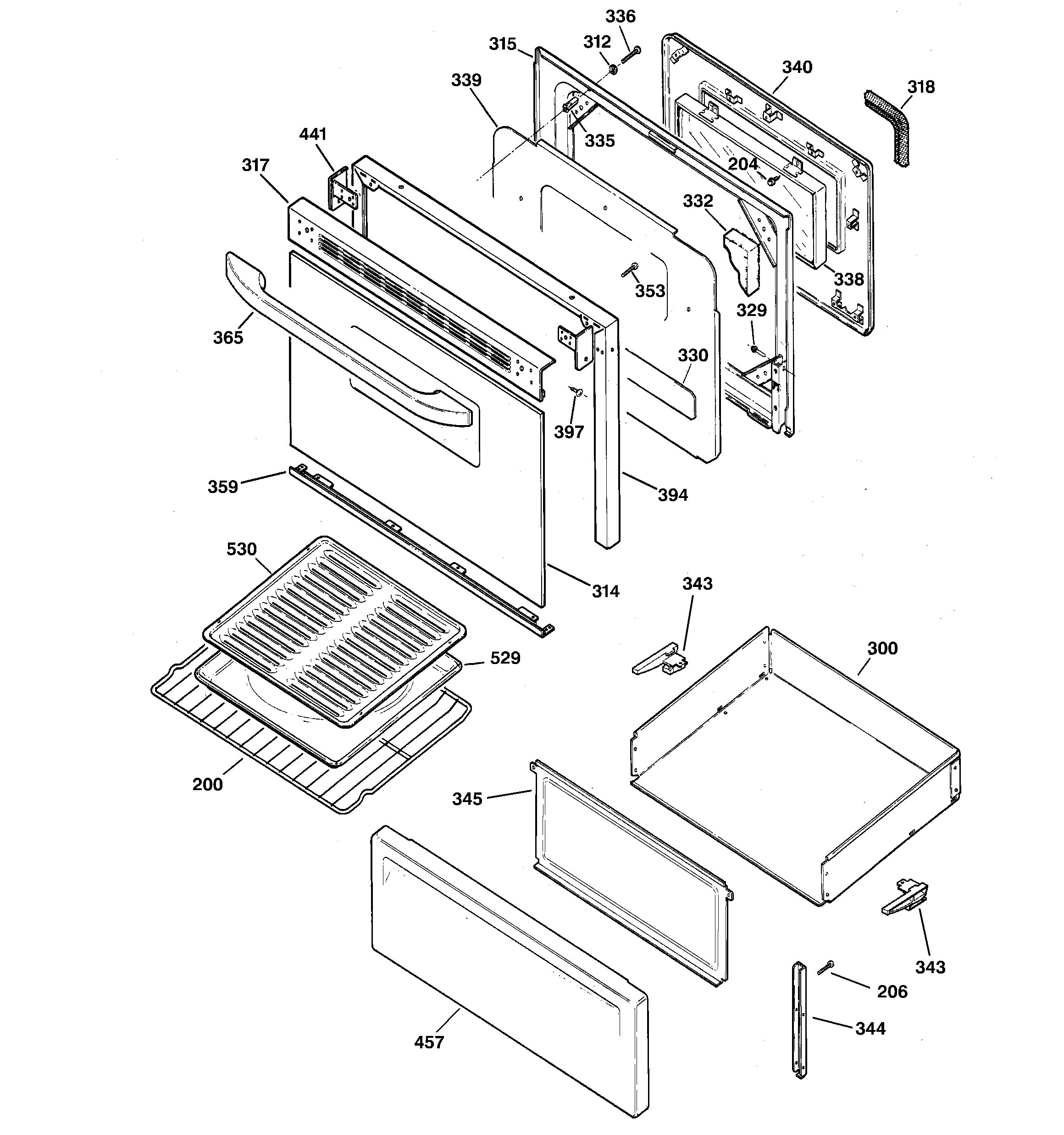 Door & drawer parts