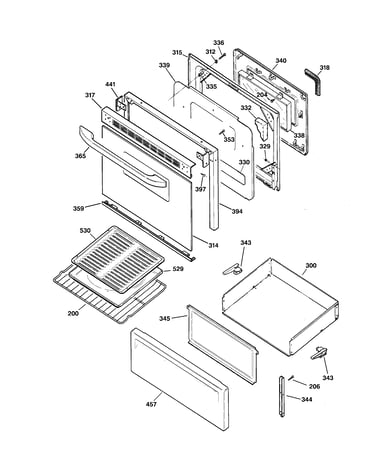 Door & drawer parts