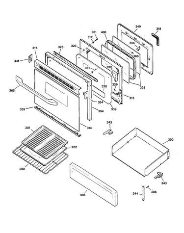 Door & drawer parts