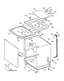 Cabinet, cover & front panel