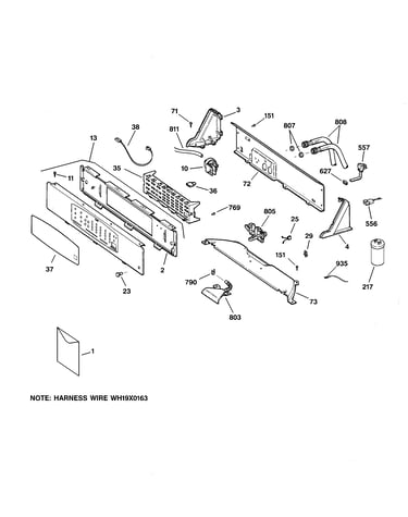 Controls & backsplash