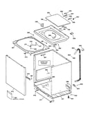 Cabinet, cover & front panel