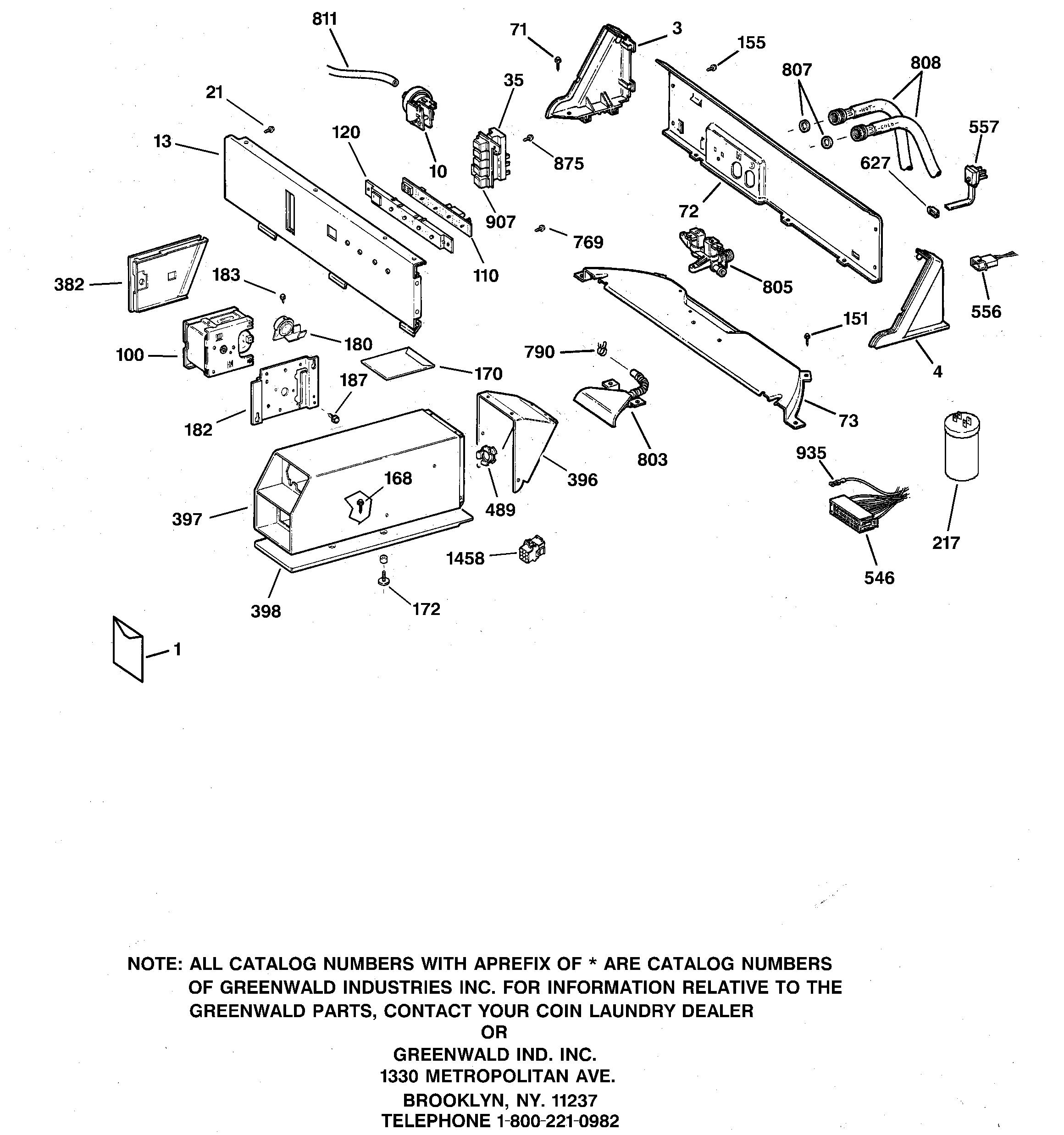 Controls & backsplash