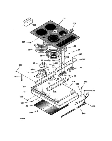 Control panel & cooktop