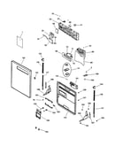Escutcheon & door assembly