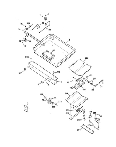 Gas & burner parts