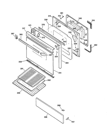 Door & drawer parts