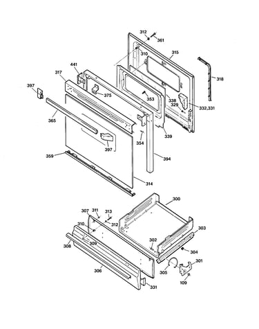 Door & drawer parts