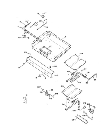 Gas & burner parts