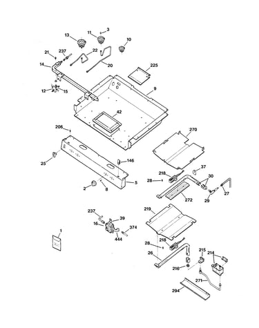 Gas & burner parts