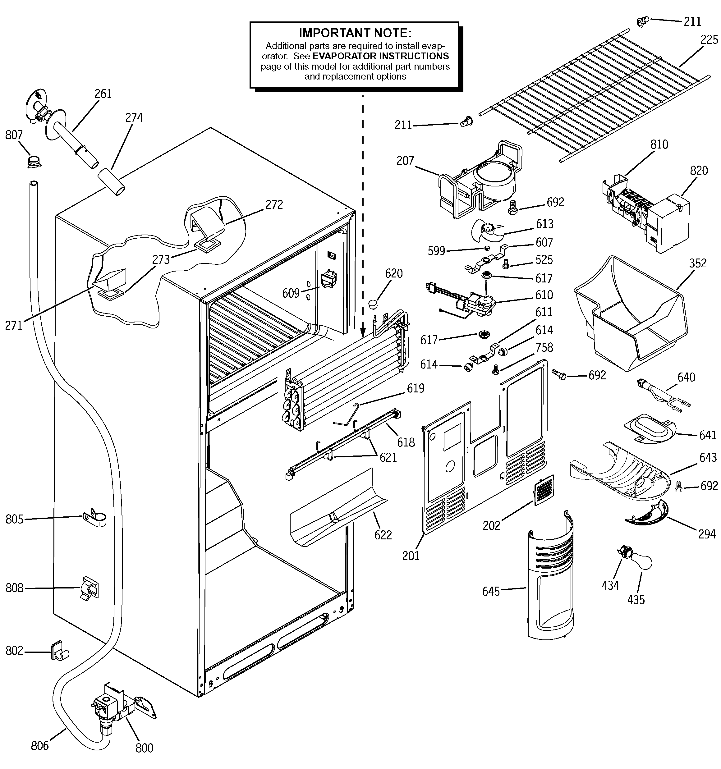 Freezer section