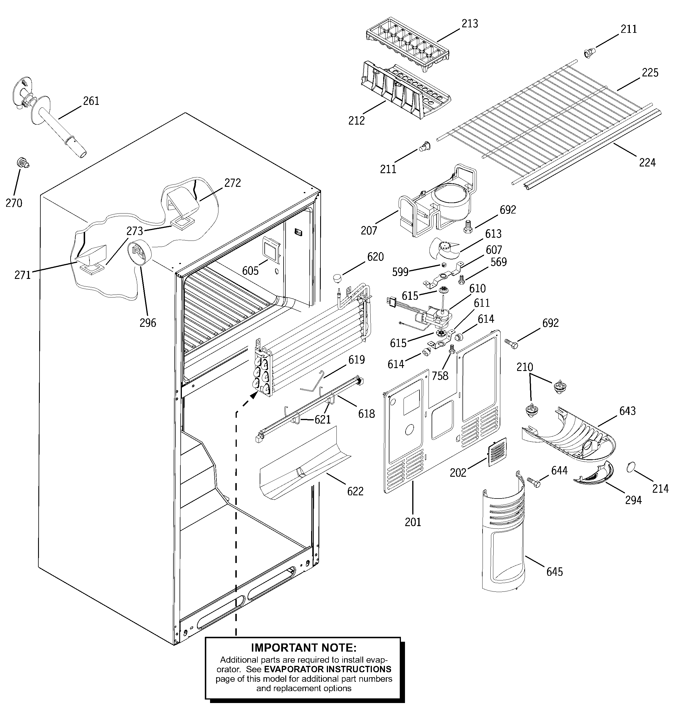 Freezer section