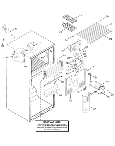 Freezer section
