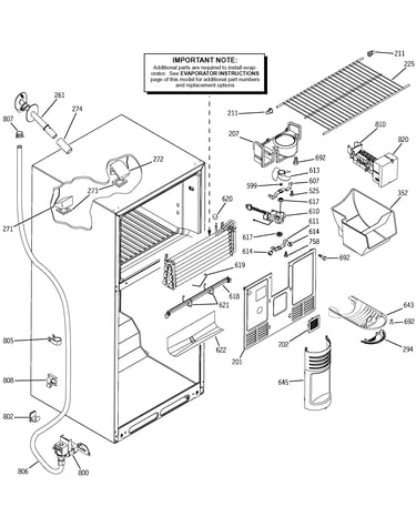 Freezer section