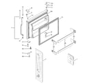 GE GTG22FBMARWW freezer door diagram