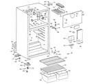 GE GTS17BBMBRWW cabinet diagram