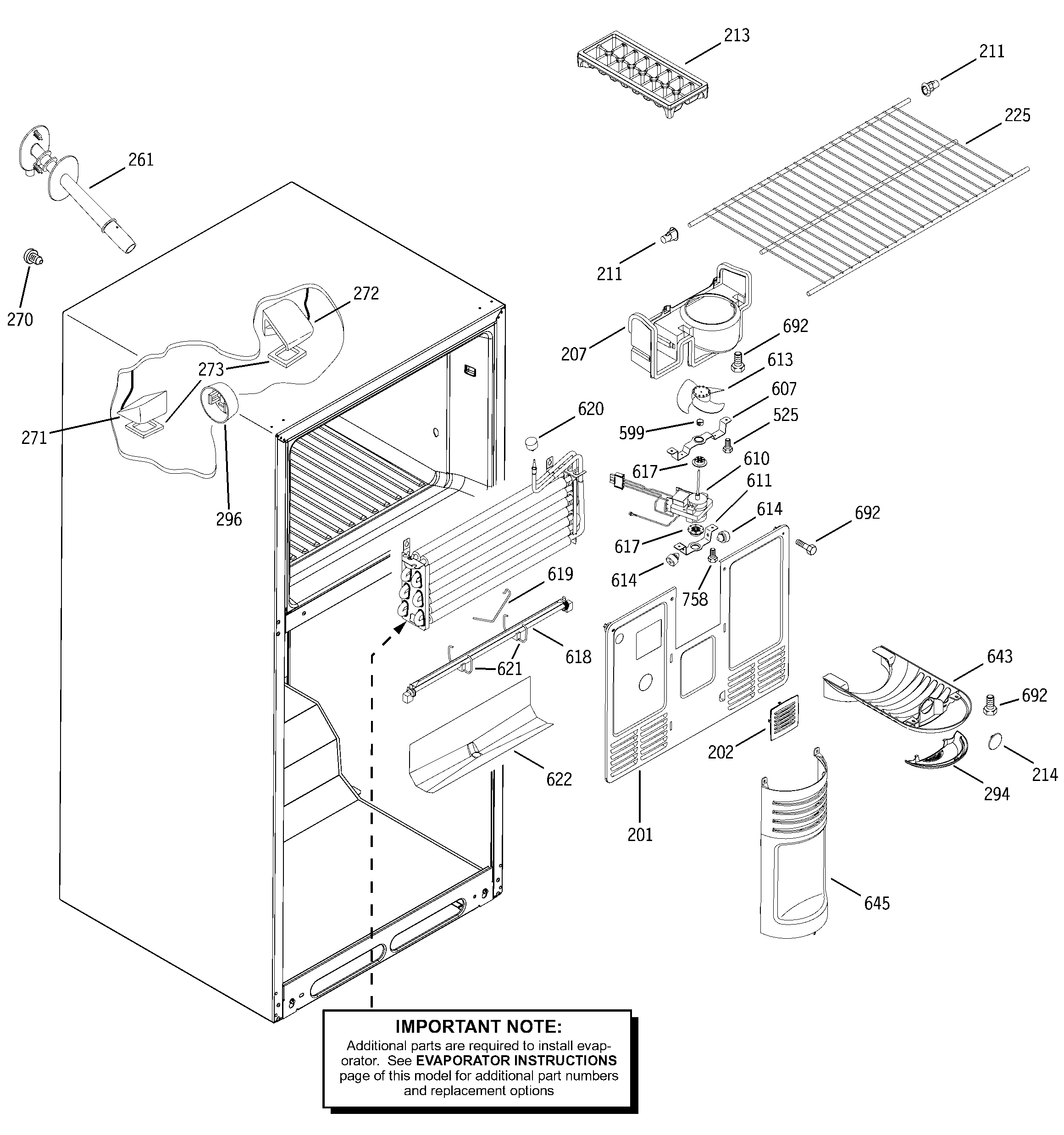 Freezer section