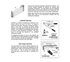 Hotpoint HTS18BCMDRWW evaporator instructions diagram