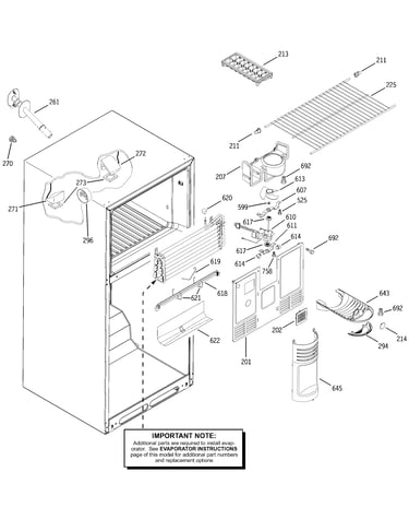 Freezer section