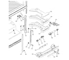 Hotpoint HTG25LBMARWW fresh food section diagram