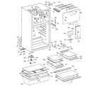 Hotpoint HTS16HBMFRWW cabinet diagram