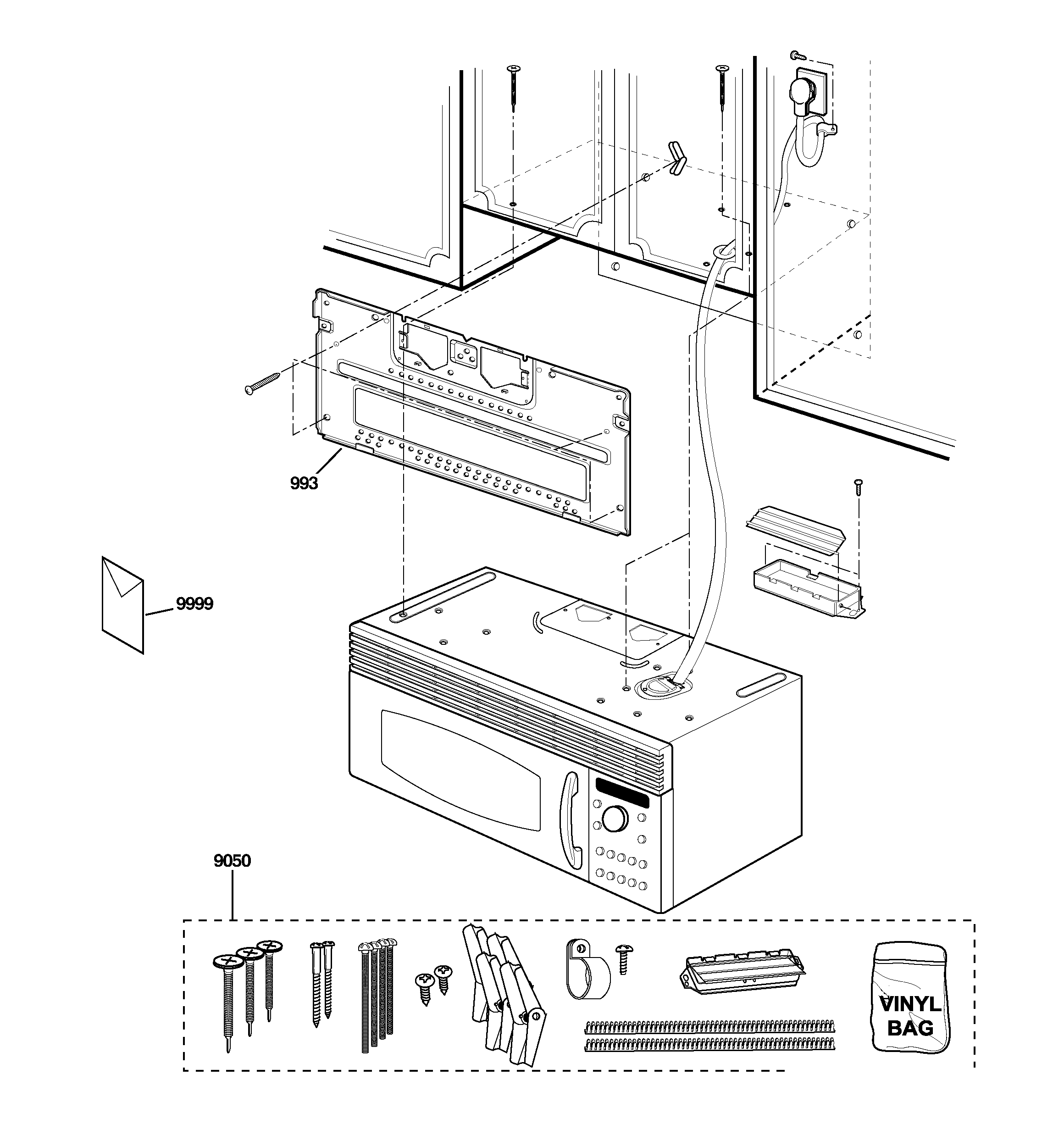 Installation parts