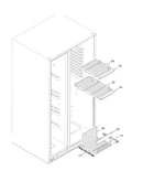Freezer shelves